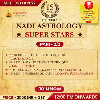 Nadi Astrology Super Stars- 15 Years Celebrations