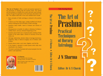 The Art Of Prashna (English) By J N Sharma (Pre Order)