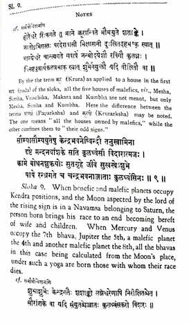 Kalyan Varma's  Jataka Parijata [3 Vol Set] By V. Subramanya Sastri [RP]