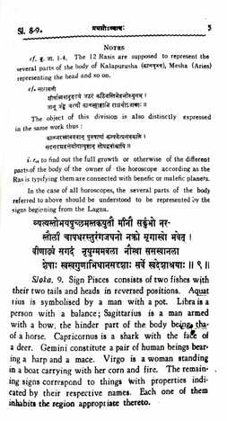 Kalyan Varma's  Jataka Parijata [3 Vol Set] By V. Subramanya Sastri [RP]