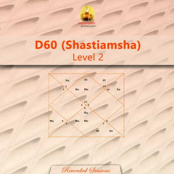 Recordings:  D60 (Shastiamsha) - Level 2 [SA]