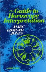 The Guid To Horoscope Interetation By Marc Edmund Jones [MiscP]