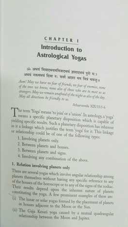 Yogas in Astrology by Dr K S Charak [UP]