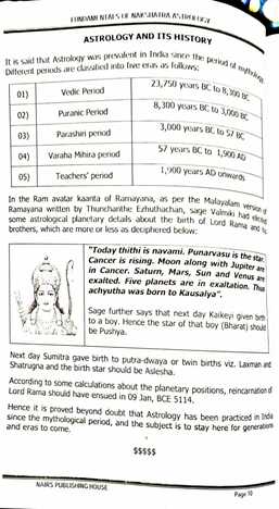 Fundamentals of Nakshatra Astrology By M K Viswanath [NP]