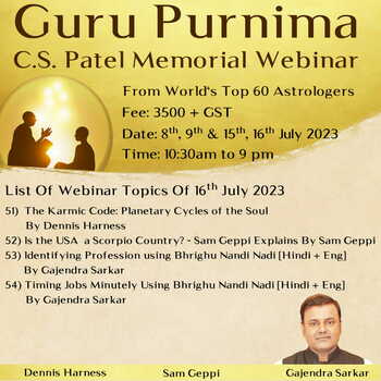 CS Patel Memorial Webinar 2023: Mega Guru Purnima Event [Recorded]