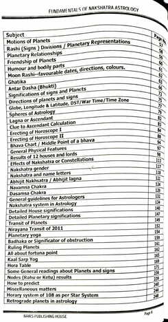 Fundamentals of Nakshatra Astrology By M K Viswanath [NP]