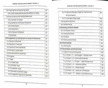 Dasamsa : Loss And Gain In Career Vol -1  by Dr. Nimani Rao [NP]