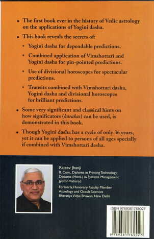 Applications of Yogini Dasha For Brilliant Predictions by Rajeev J edited by K S Charak [UP]