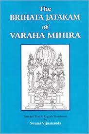 The Brihat jataka of varahamihira