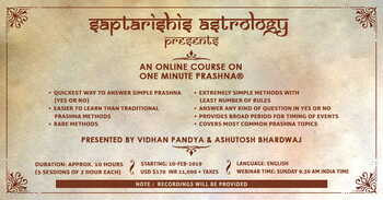 Recording - One Minute Prashna Course [SA]