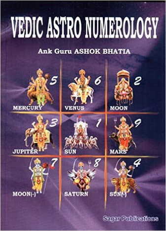 Vedic Astro Numerology By Ashok Bhatia sagar publications astrology books