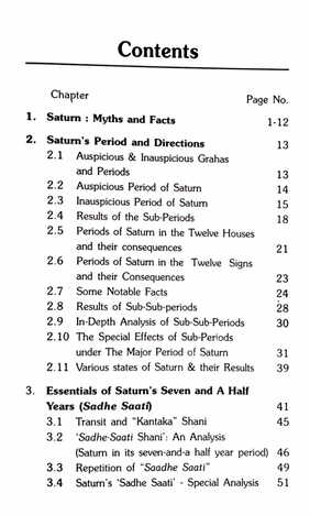 Secrets of Saturn by Mridula trivedi / T.P.Trivedi [UBSPD]