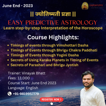 Learn Easy Predictive Astrology: Batch - 4