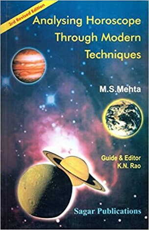 Analysing Horoscope Through Modern Techniques by  M.S. Mehta sagar publications astrology books