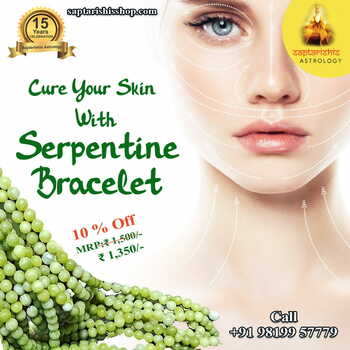 Cure Your Skin with Serpentine Bracelet