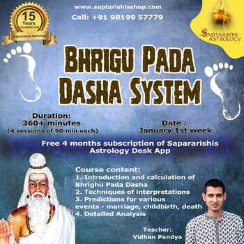 Bhrigu Pada Dasha System