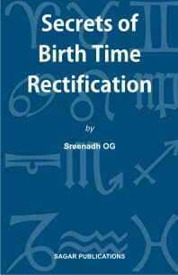 Secrets of Birth Time Rectification by Sreenadh OG sagar publications astrology books