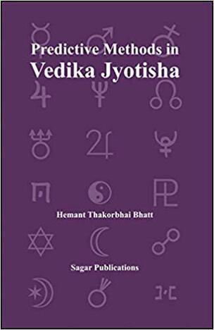 Predictive Methods In Vedika Jyotisha sagar publications astrology books