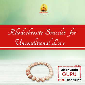 Rhodochrosite  Bracelet for Unconditional Love