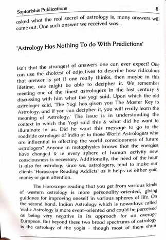 Saptarishis Astrology Magazine- Sunil John's Techniques vol-1 compiled by Vinayak Bhatt