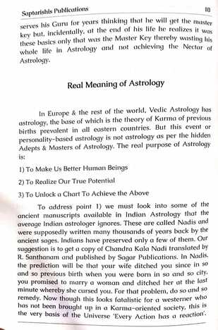 Saptarishis Astrology Magazine- Sunil John's Techniques vol-1 compiled by Vinayak Bhatt