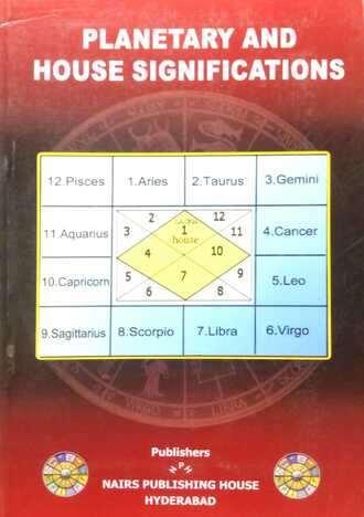 Planetary And House Significations  by M.K. Viswanath [NP]