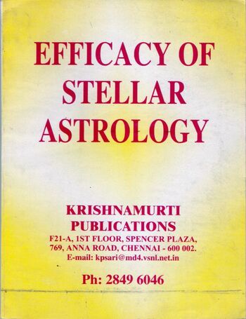 Efficacy of Stellar Astrology