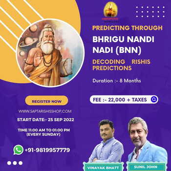 Basic to Advance Bhrigu Nandi Nadi English Batch