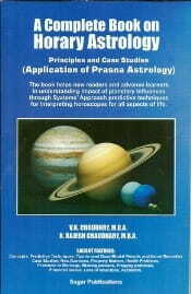 A Complete Book On Horary Astrology by V.K. Choudhry & Rajesh Chaudhary sagar publications astrology books