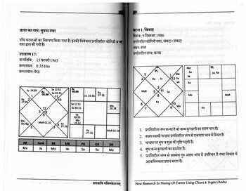 New Research In Timing of Events Using Chara & Yogini Dasha, Guided By V.P. Goel  [SA]