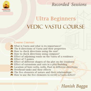 Recording : Ultra Beginners Vedic Vastu Course