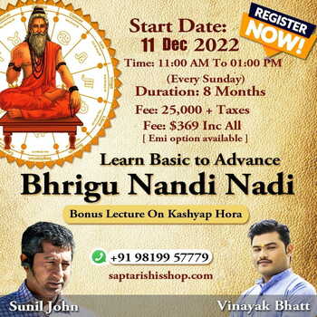 Basic to Advance Bhrigu Nandi Nadi English Batch