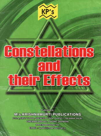 Constellations And Their Effects by Krishnanurti Publication [KP]