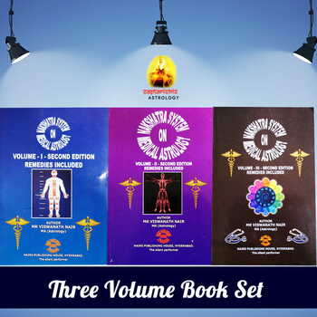 Nakshatra System On Medical Astrology ( 3 Vol Set )