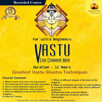 Vedic Vastu Workshop by Hanish Bagga