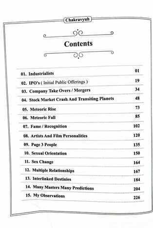 Chakravyuh Planetary Influences By Satish K. Navathe [SA]