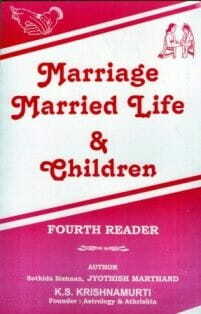 KP 4th Reader: Marriage Married Life & Children By K.S. Krishnamurti  [KP]