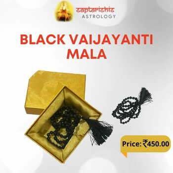 Black Vaijayanti Mala