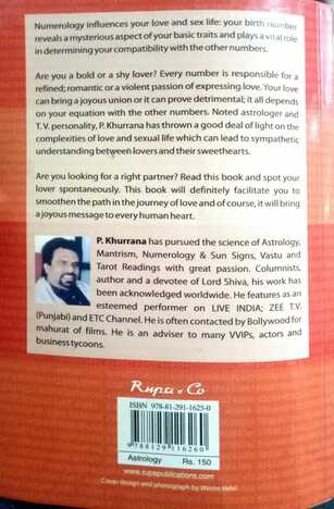 NUMEROLOGY FOR LOVERS BY P. KHURRANA [RuP]