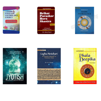 Combo English Books for Vedic Beginners By Saptarishis Astrology