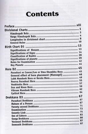 Comprehensive Prediction by Divisional Charts  by V P Goel sagar publications astrology books