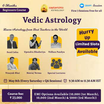 Recording - Beginners Course In Vedic Astrology Level 1