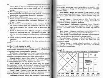 Comprehensive Prediction by Divisional Charts  by V P Goel sagar publications astrology books