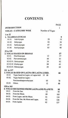 Yogaarnava - Yogas in Indian Astrology by V.S. Kalyanraman [CBH]