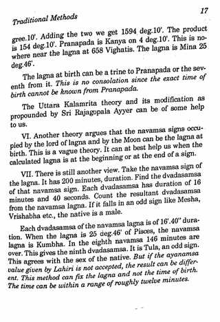 Rectification Of Birth Time - An Analytical Approach [New Edition] By Prof P.S.Sastri [RP]