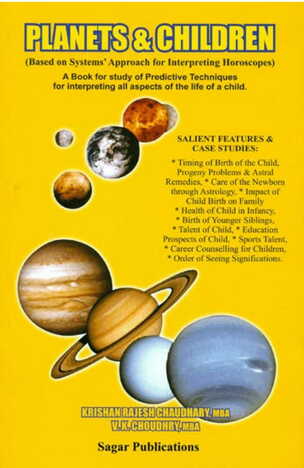 Planets and Children sagar publications astrology books