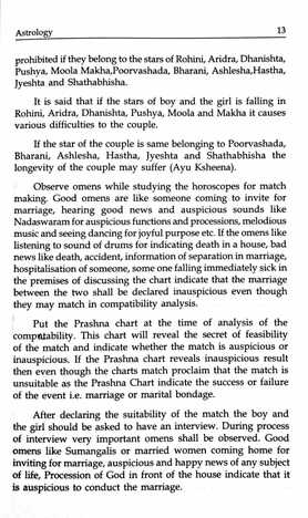 Marital Astrology by Dr. S. Krishna Kumar [MiscP]