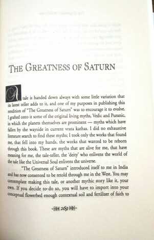 The Greatness of Saturn by Robert E. Svoboda [RuP]