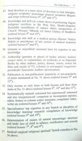 Star Guide To Predictive Astrology : Bhavas-Planets In The 12 Houses by Pt. K.B. Parsai [RuP]