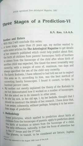 Planets and Sisters & Brothers by Shri. K.N. Rao [VP]